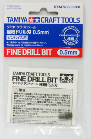 BROCA FINA 0.5MM By Tamiya # 74083