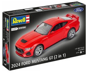 2024 Ford Mustang Gt By Revell # 7743 Click System 1/25