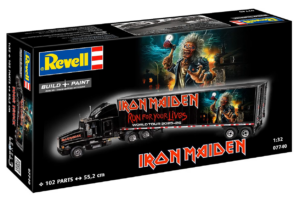 Tour Truck Iron Maiden By Revell # 7740 1/32