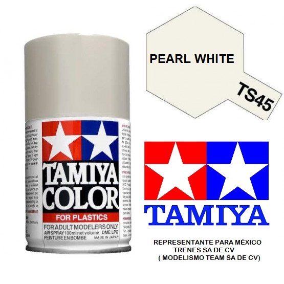 Tamiya TS-45 Pearl White Spray Lacquer