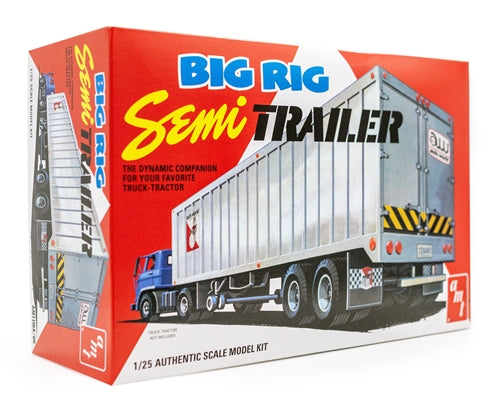 Caja Big Rig Semi-Trailer By AMT # 1164 1/25 - TRENES.MX