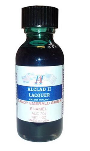 Enamel Paint Candy Emerald Green By Alclad # ALC-708    30ml