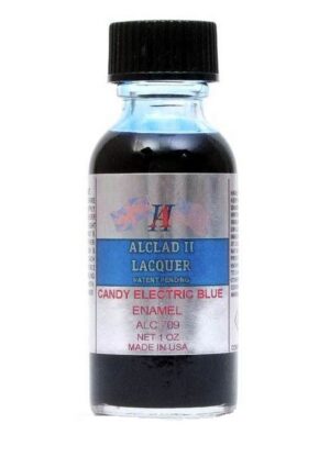 Enamel Paint Candy Electric Blue By Alclad # ALC-709    30ml