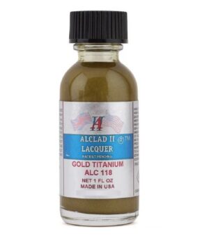 Lacquer Paint Gold Titanium By Alclad # ALC-118    30ml