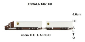 Peterbilt Doble Caja Con Dolly By Siku # 1806       1/87