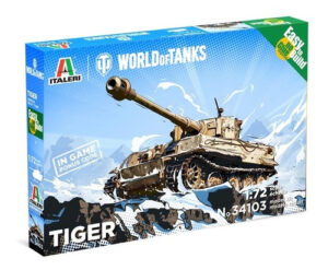 Tiger By Italeri # 34103   1/72  Easy To Build