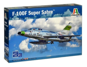 F-100f Super Sabre By Italeri # 1398 1/72