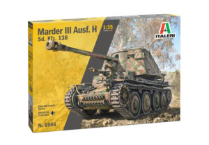 Marder III Ausf. H Sd. Kfz.138 By Italeri # 6566    1/35