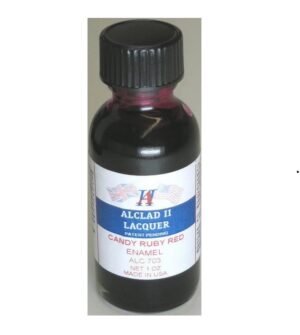 Enamel Paint Candy Ruby Red By Alclad # ALC-703    30ml