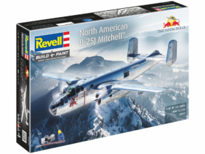 Gift Set Flying B-25j Mitchell By Revell # 5643 1/48