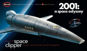 2001 / A Space Odyssey Space Clipper By Moebius # 2001-2   1/160
