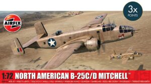 North American B-25c/d Mitchell By Airfix # A06015A 1/72