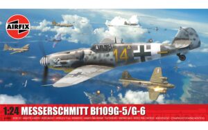 Messerschmitt Bf109G-5/6 By Airfix # A17003 1/24