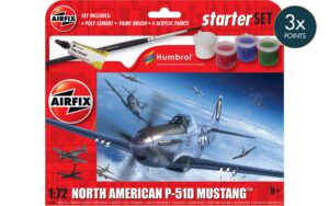 North American P-51D Mustang By Airfix # A55013 1/72