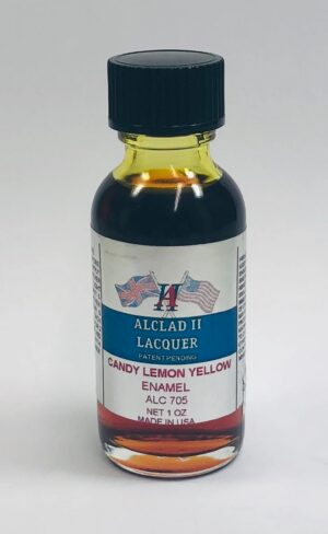Enamel Paint Candy Lemon Yellow By Alclad # ALC-705   30ml