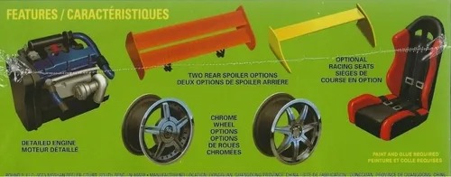 MITSUBISHI ECLIPSE 1995 By AMT # 1089 1/25 - TRENES.MX