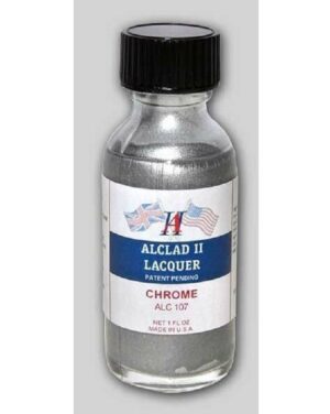 Lacquer Paint Chrome For Plastic By Alclad # ALC-107      30ml