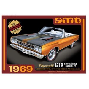 1969 Plymouth GTX Convertible Cabriolet BY AMT # 1137 1/25