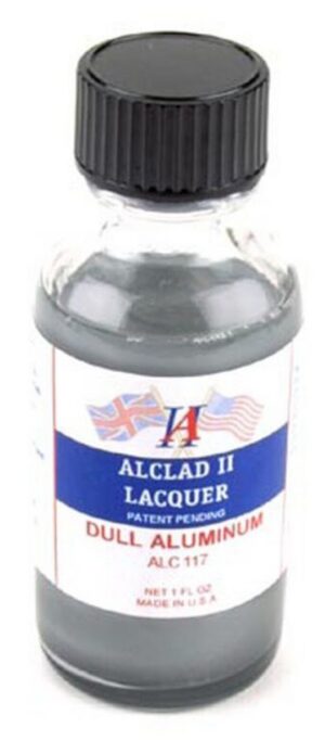 Lacquer Paint Dull Aluminum By Alclad # ALC-117   30ml