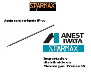 Aguja Para Aerógrafo Sparmax Sp-20X By Sparmax