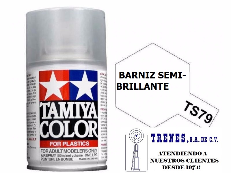 Semi Gloss Clear By Tamiya # TS79 